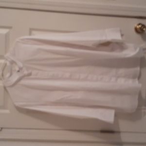 A nice white button down blouse from CJ Banks in a size 3x.